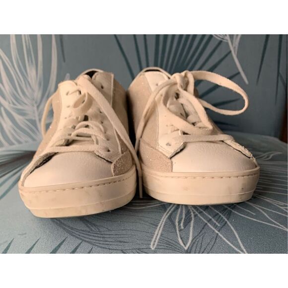 P448 John Sneaker ITALY Low Suede Leather GYM SHOE women’s 7 37 - Picture 7 of 11